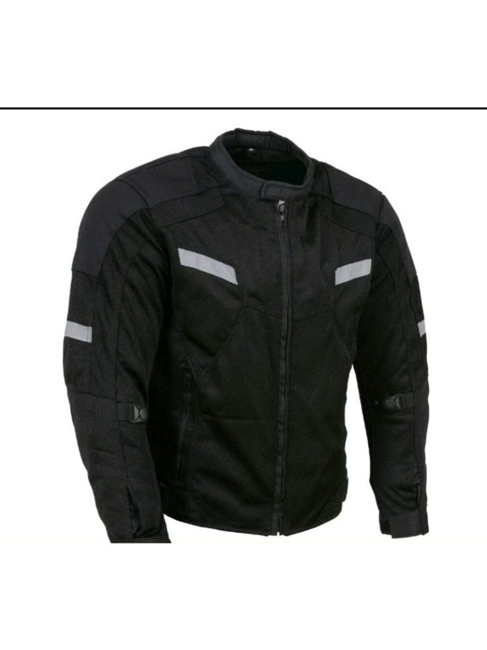 Milwaukee Leather MPM1792 Armored Motorcycle Jacket - Black - 2XL. WL407